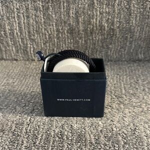 New Paul Hewitt Bracelet anchor bracelet black on black